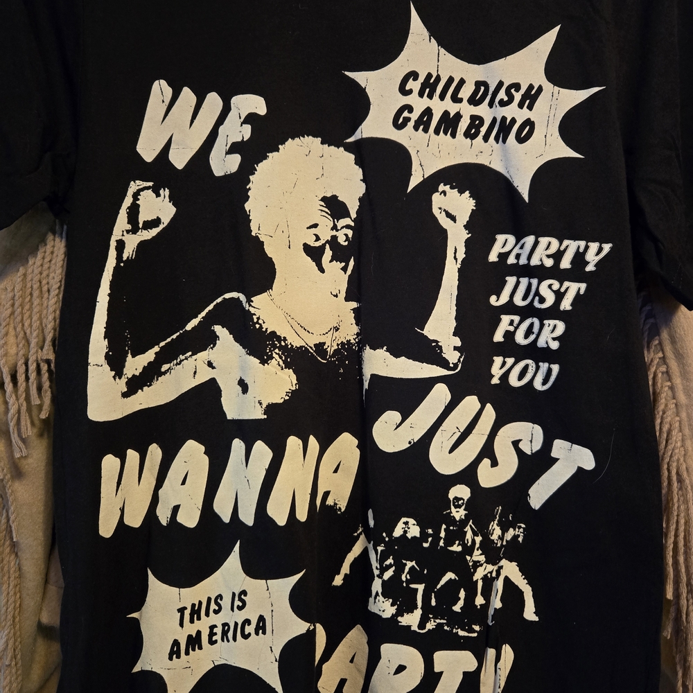 Childish Gambino Black Graphic Kids T-Shirt